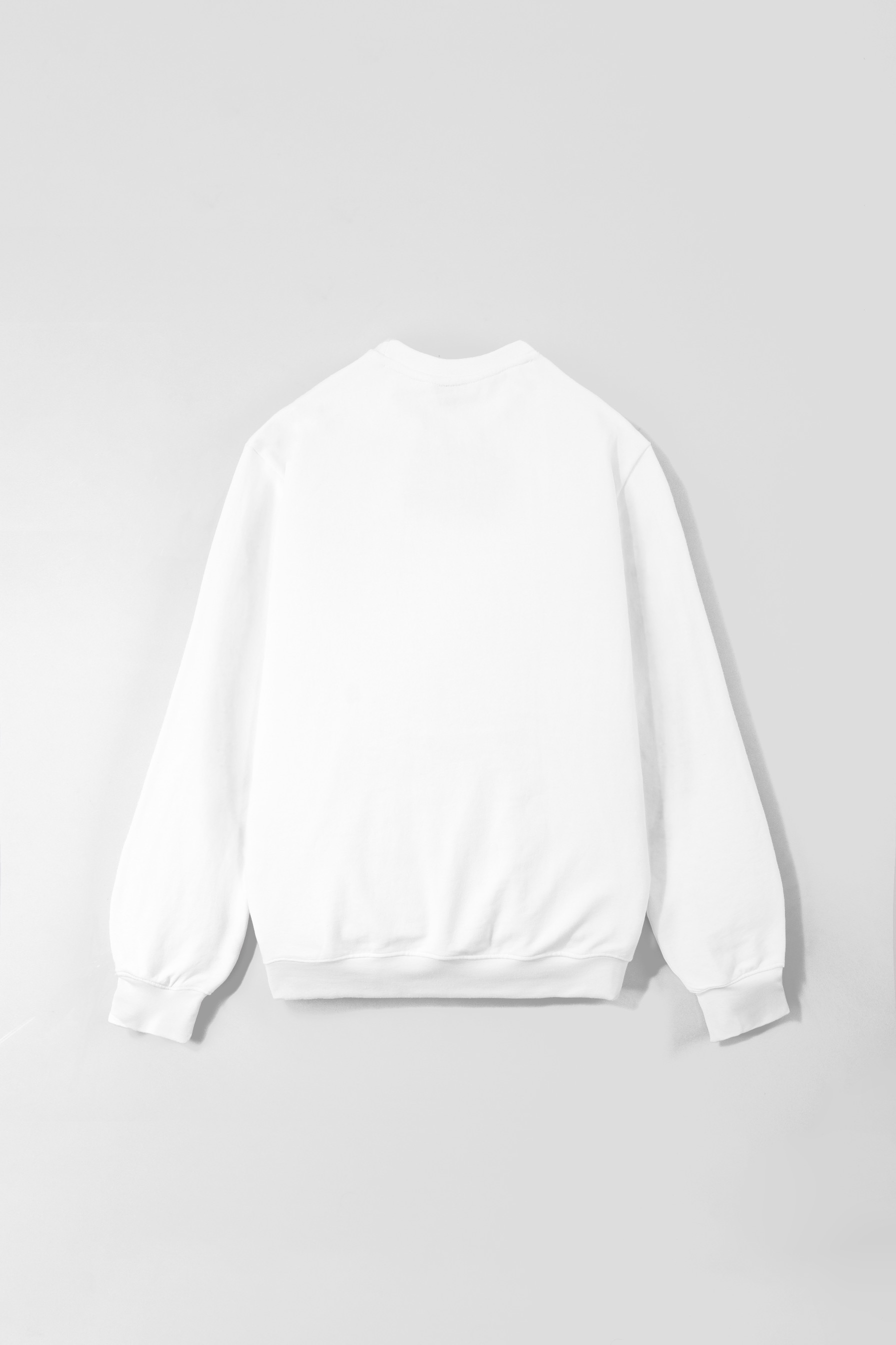 Base Solid Sweatshirt White