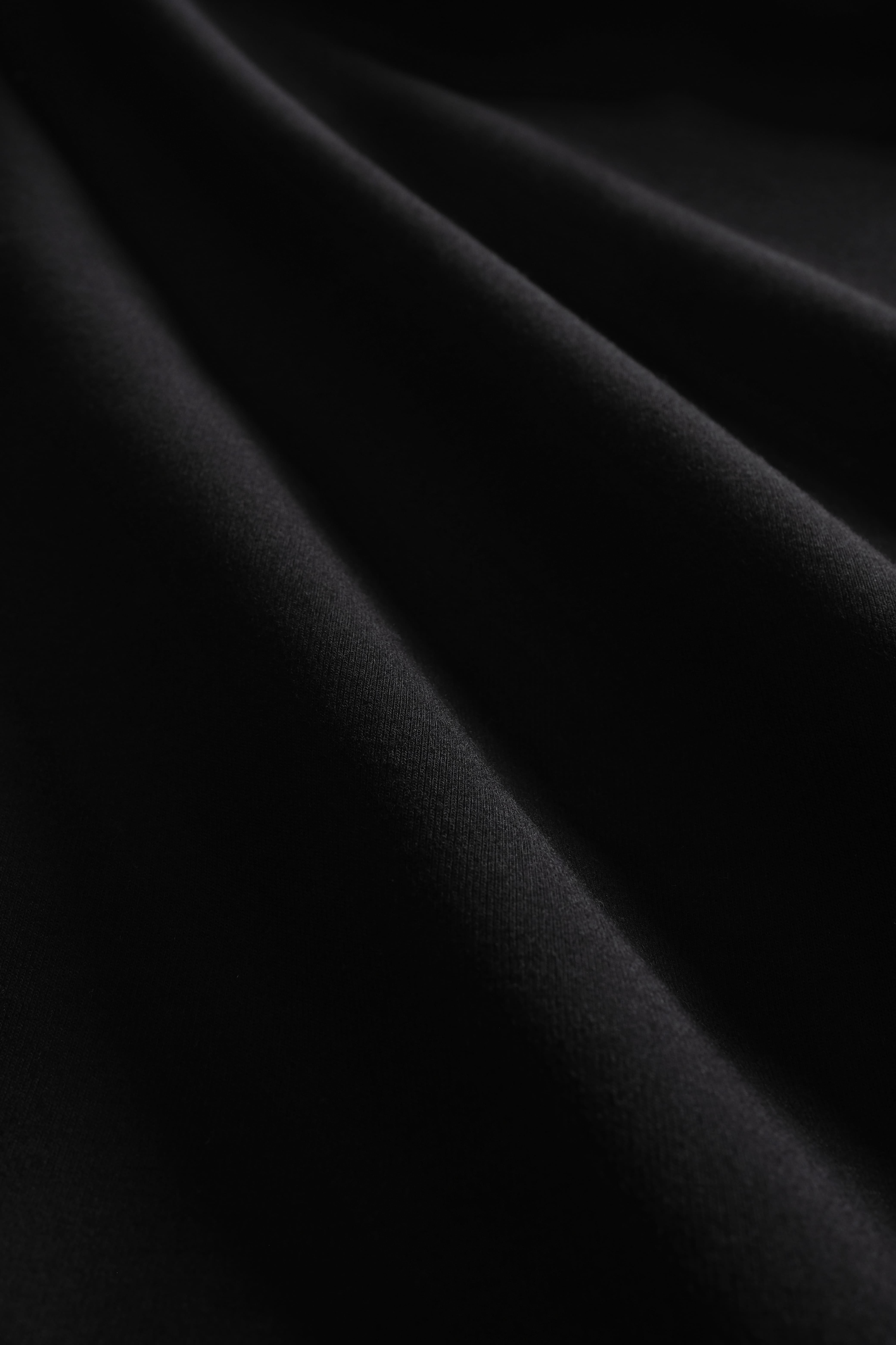 Arkline Sovereign Boxy Hoodie Obsidian Black