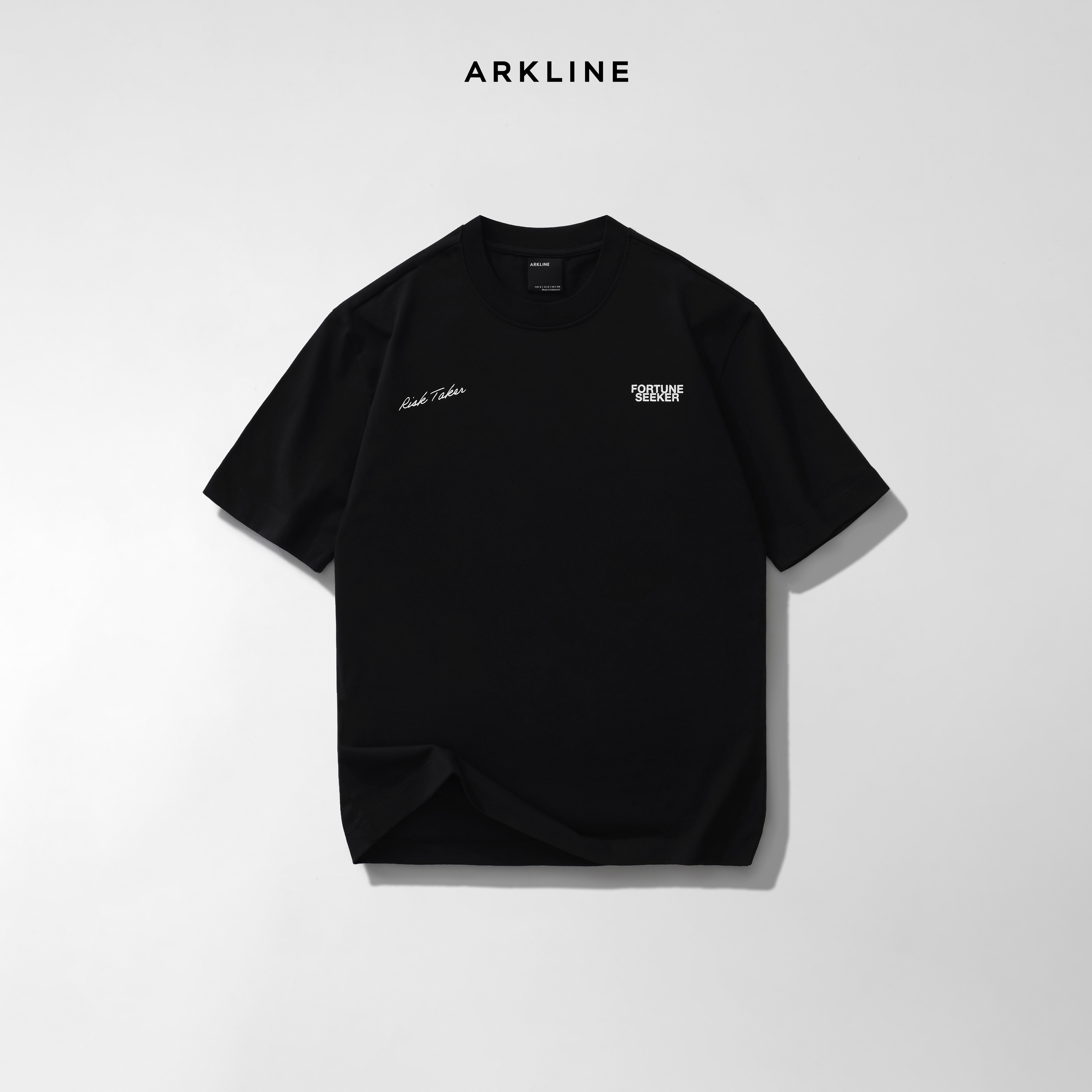Arkline Forseek Oversize Tee Carbon Black