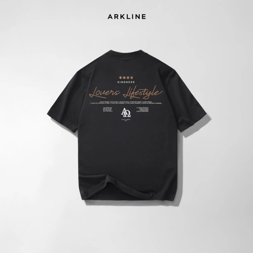 Image of Arkline Lovlife Oversize Tee Sophisto Grey