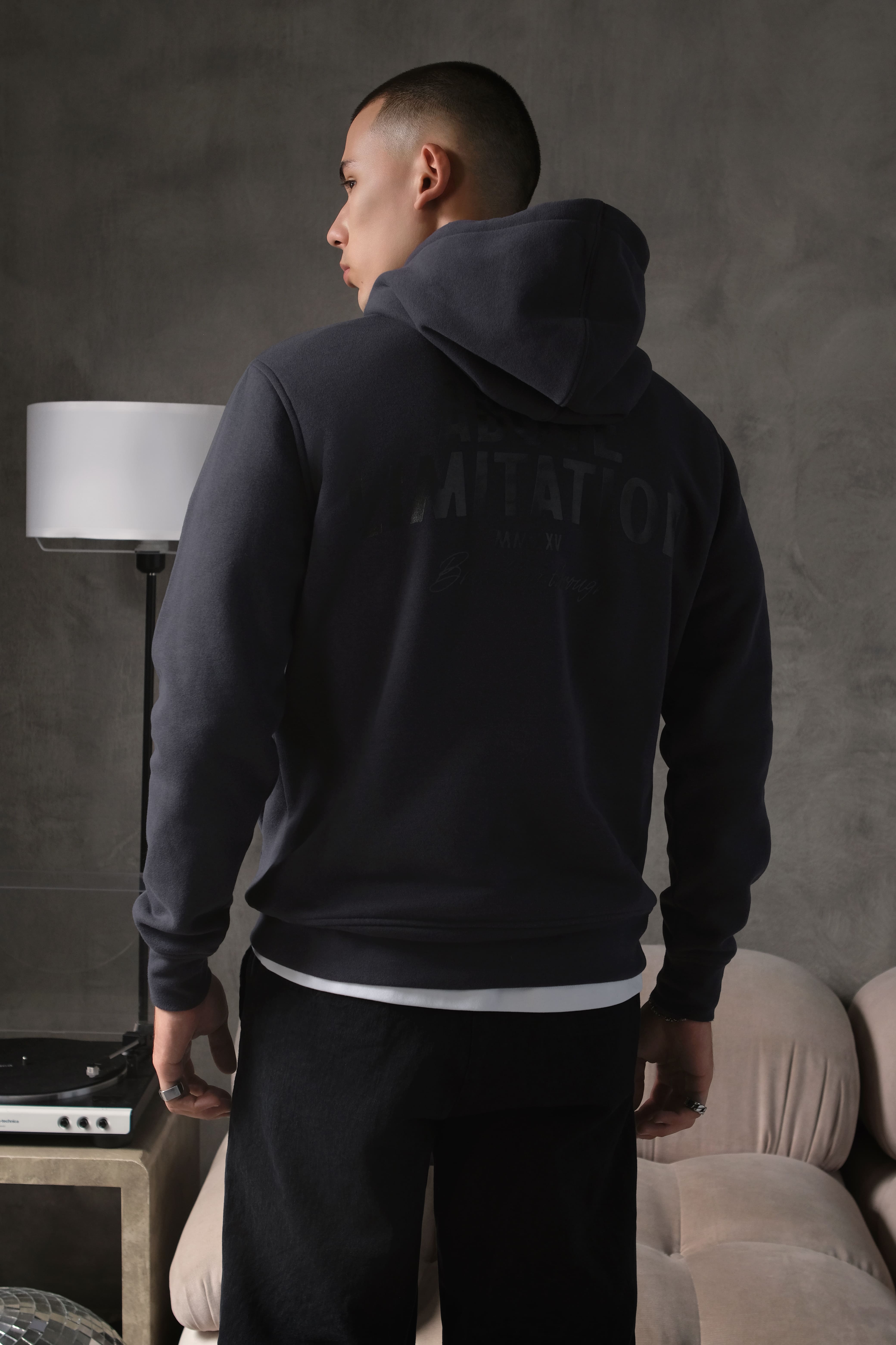 Arkline Above Pullover Hoodie Shadow Grey