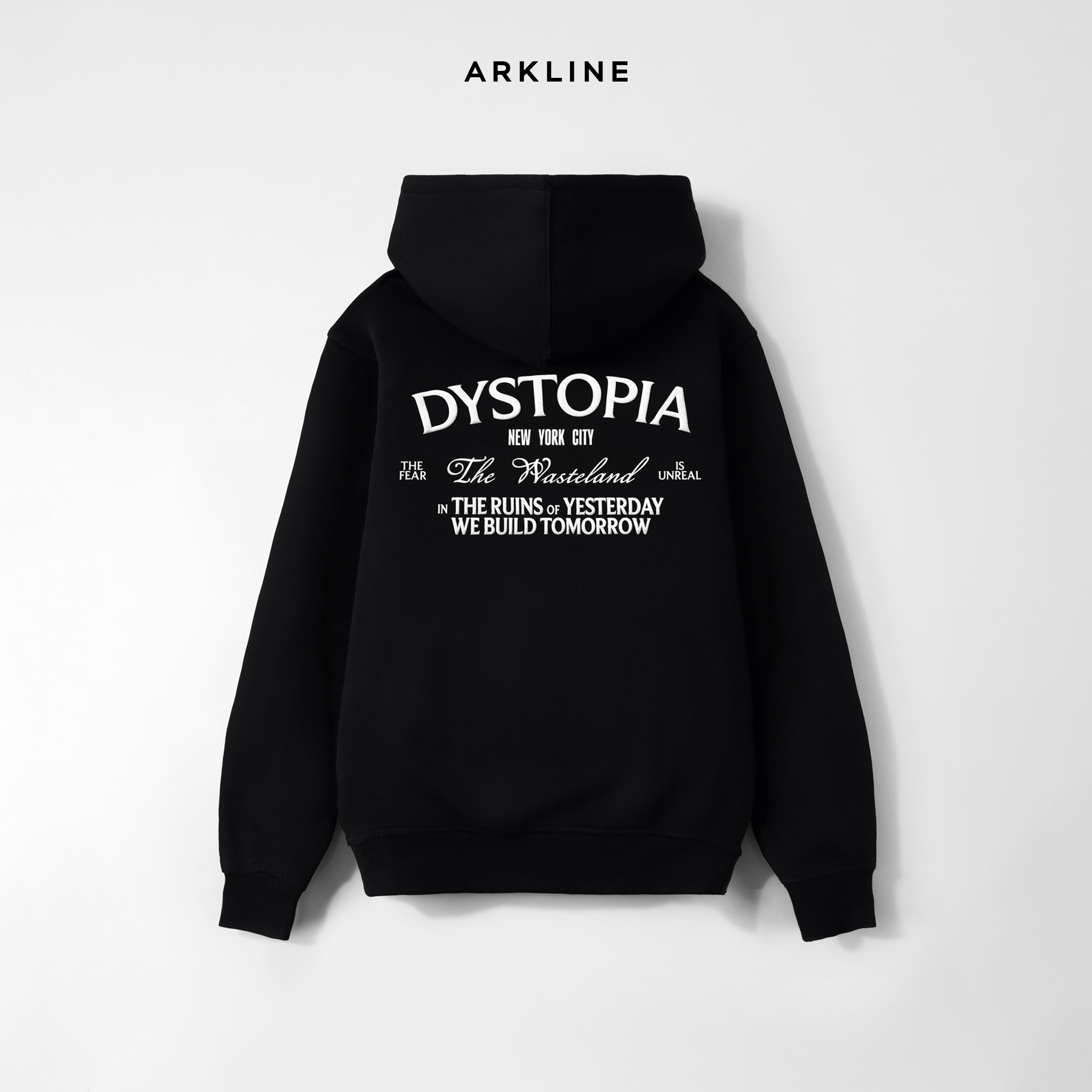 Arkline Dystophia Pullover Hoodie Black