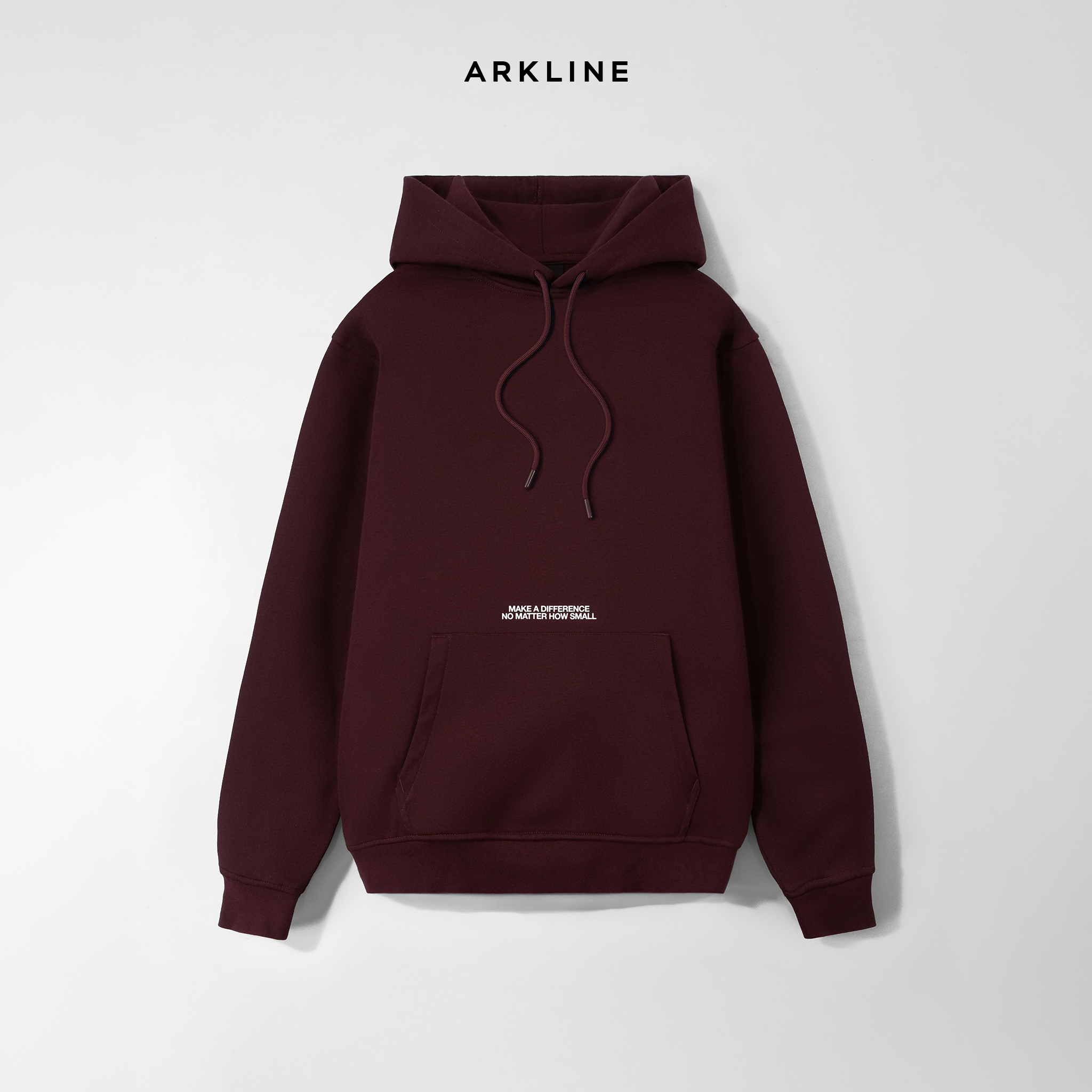Arkline Alive Pullover Hoodie Maroon
