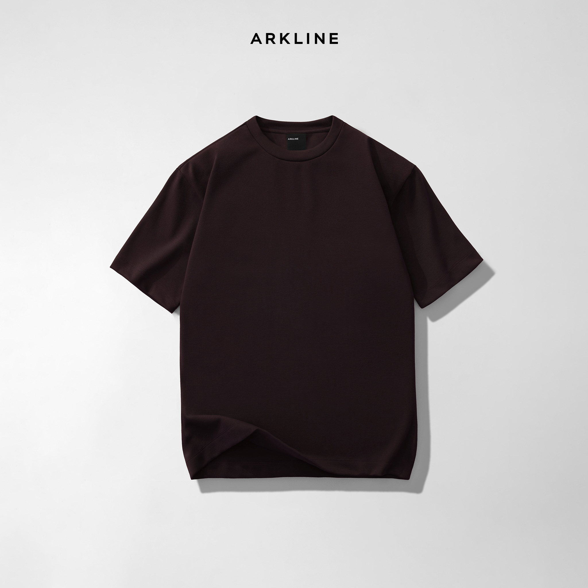 Arkline Structure Boxy Tee Wine