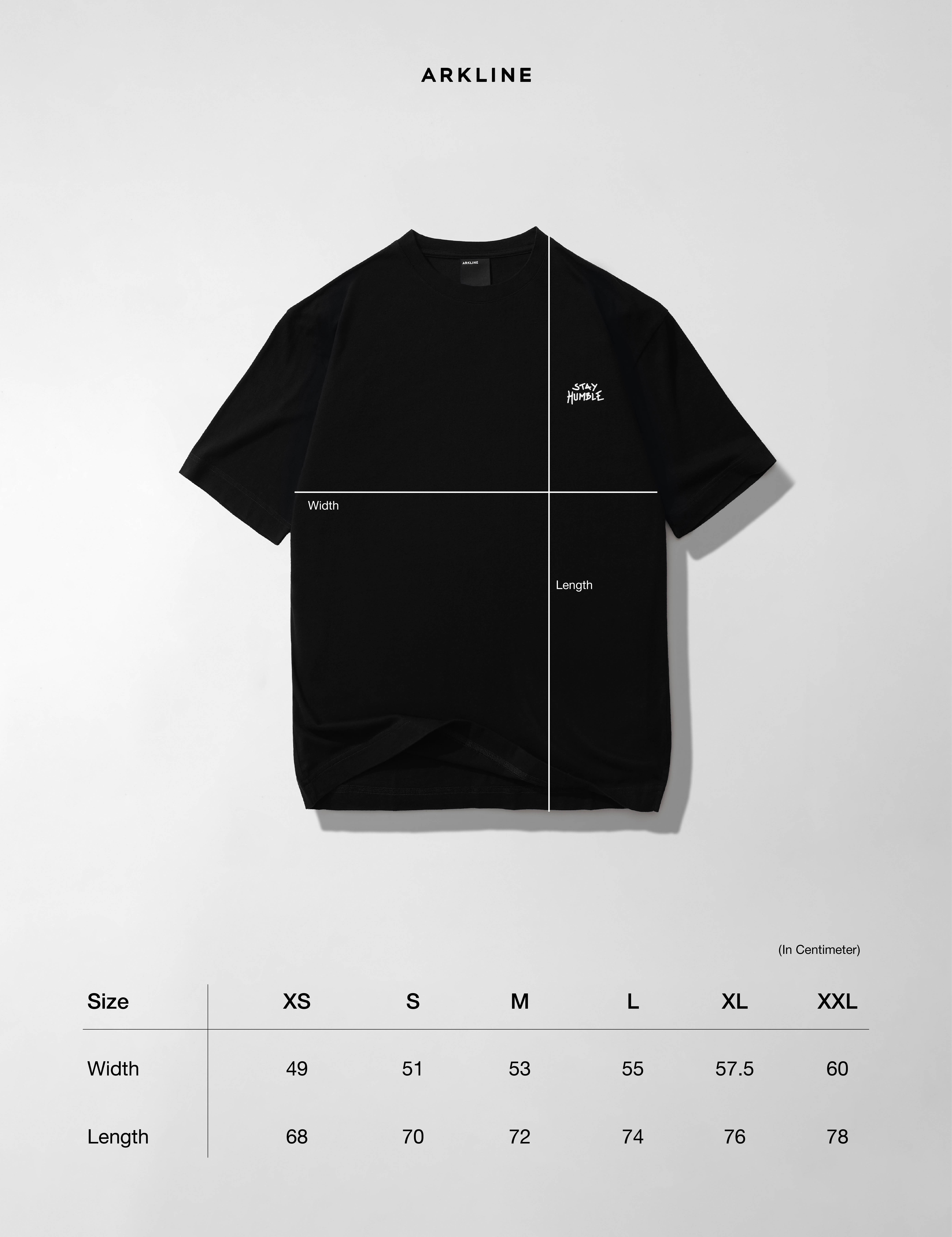Arkline Humble T-shirt Black