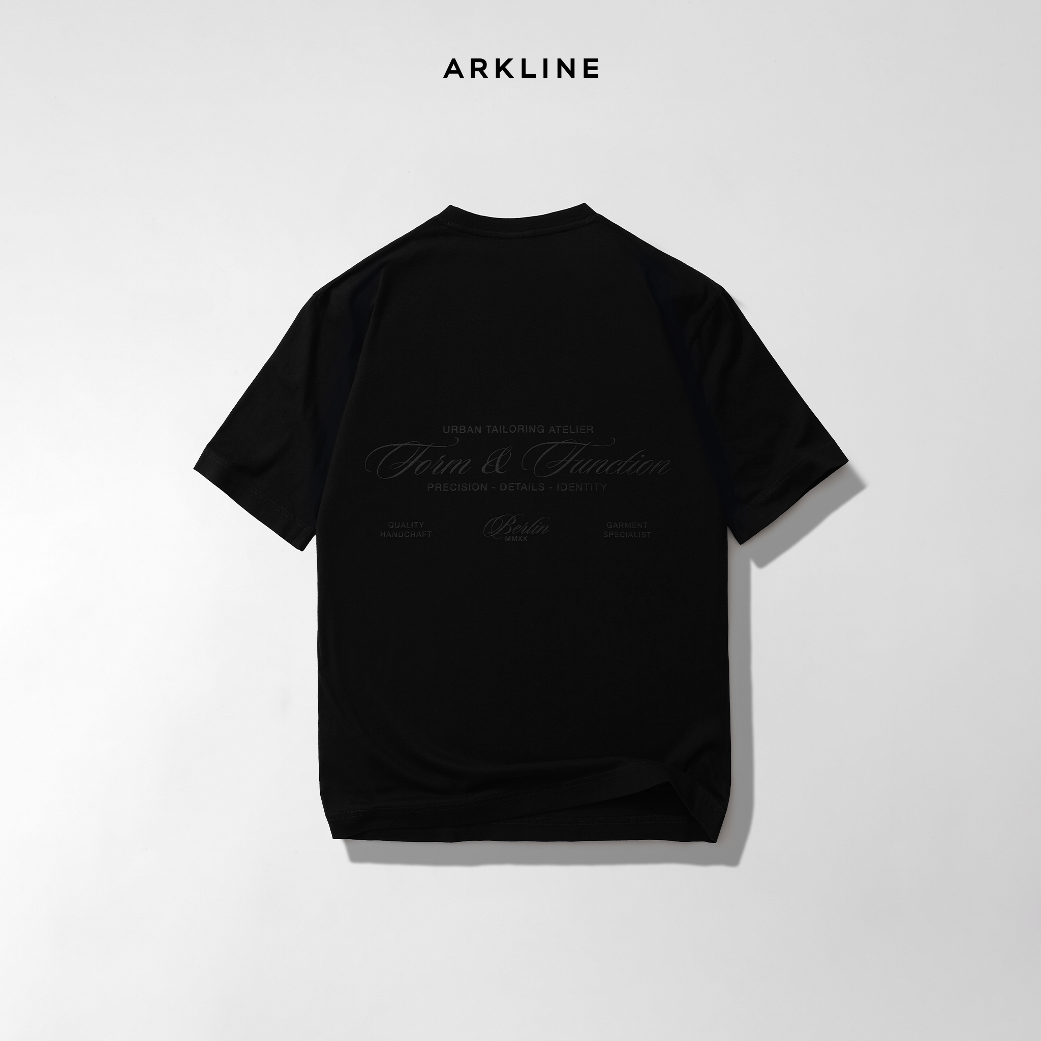 Arkline Form & Function T-shirt Obsidian Black