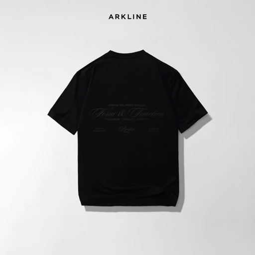 Image of Arkline Form & Function T-shirt Obsidian Black