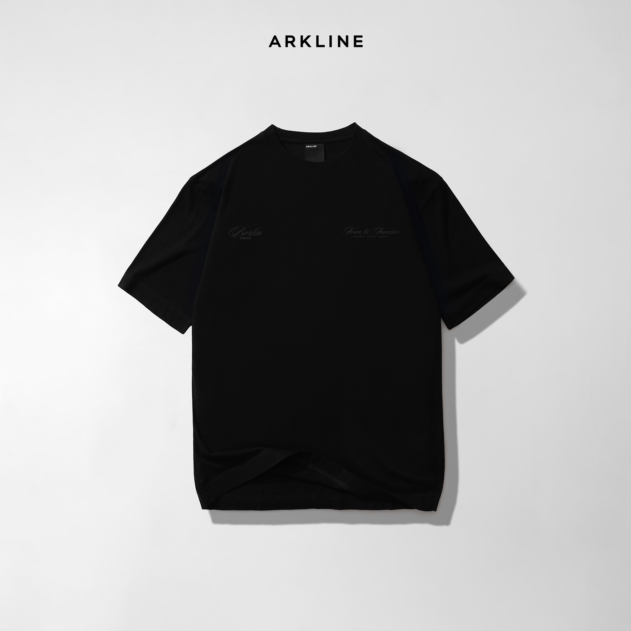 Arkline Form & Function T-shirt Obsidian Black