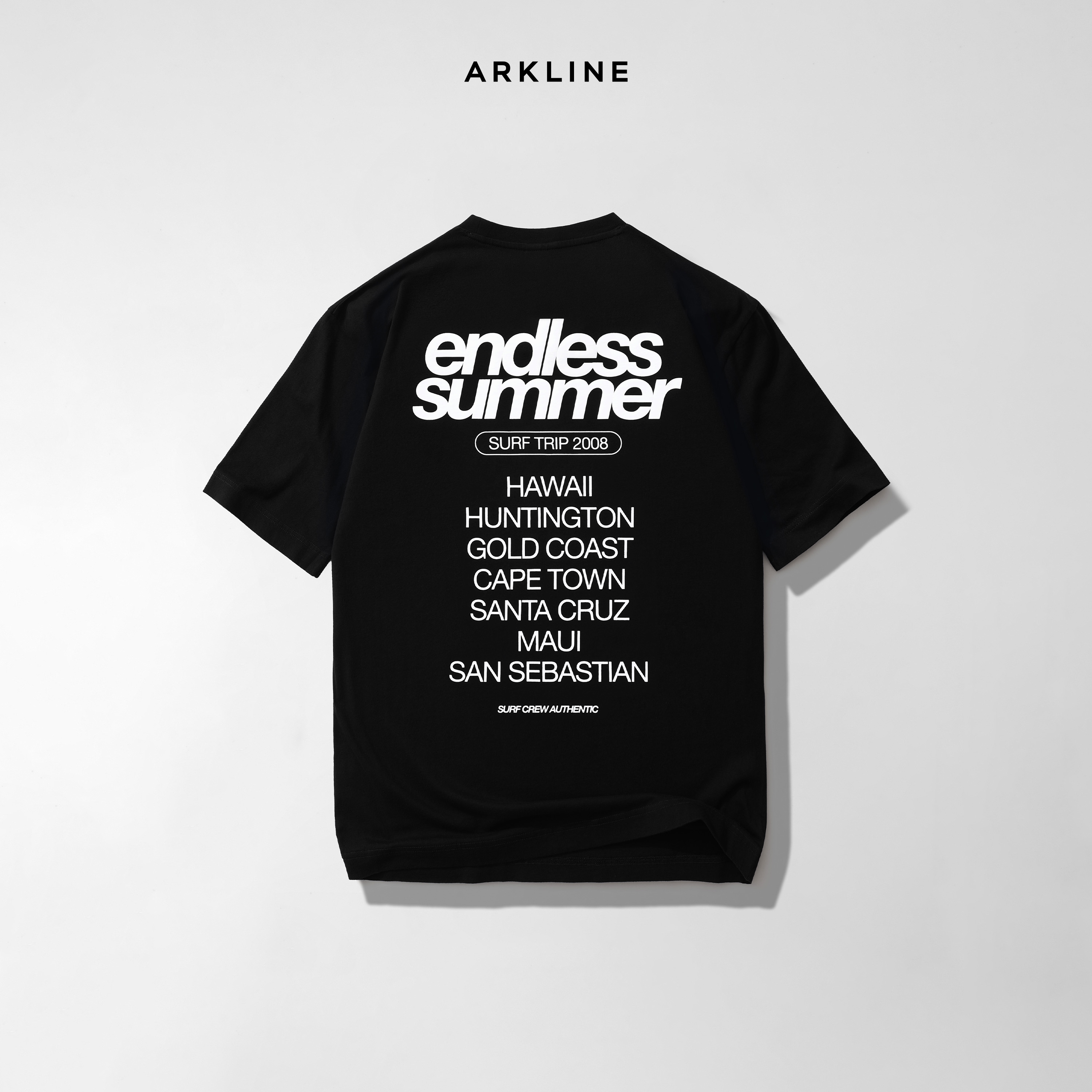 Arkline Endless T-shirt Obsidian Black