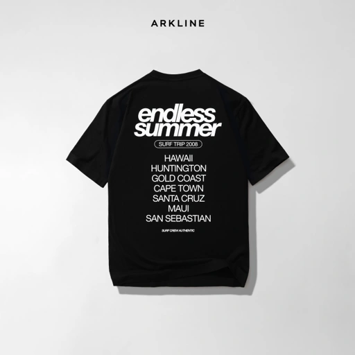 Image of Arkline Endless T-shirt Obsidian Black