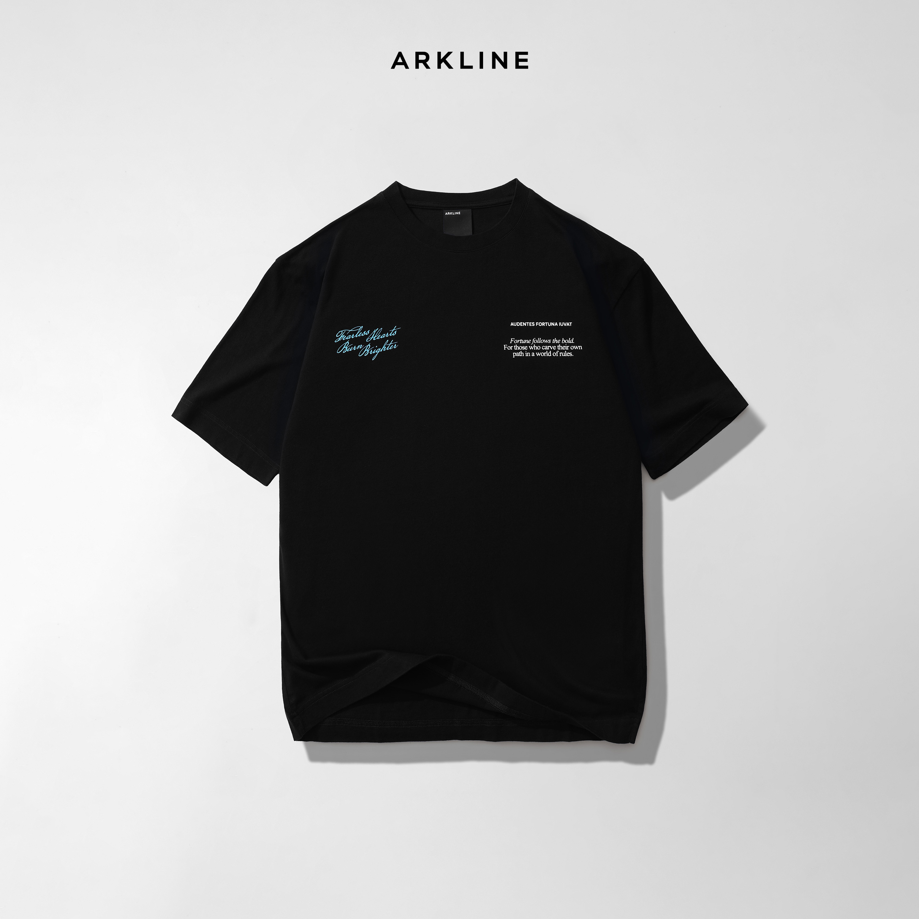 Arkline Fortuna T-shirt Obsidian Black