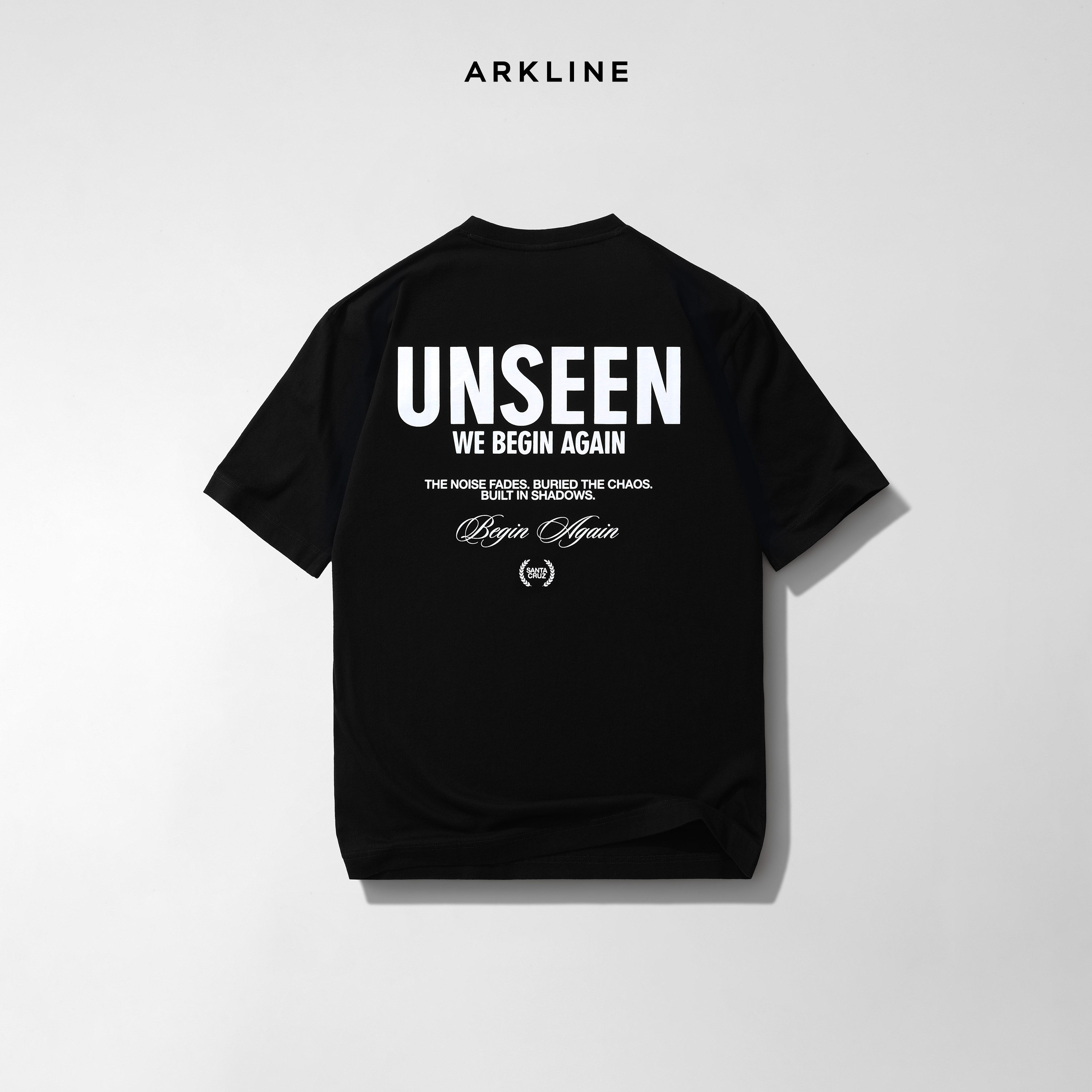 Arkline Unseen T-shirt Obsidian Black