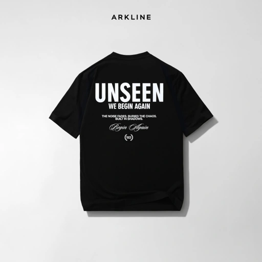Image of Arkline Unseen T-shirt Obsidian Black