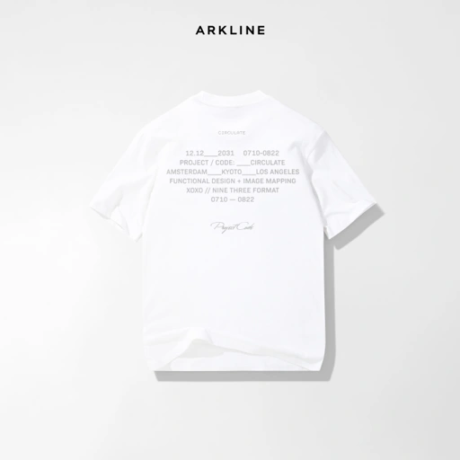 Image of Arkline Circulate T-shirt White
