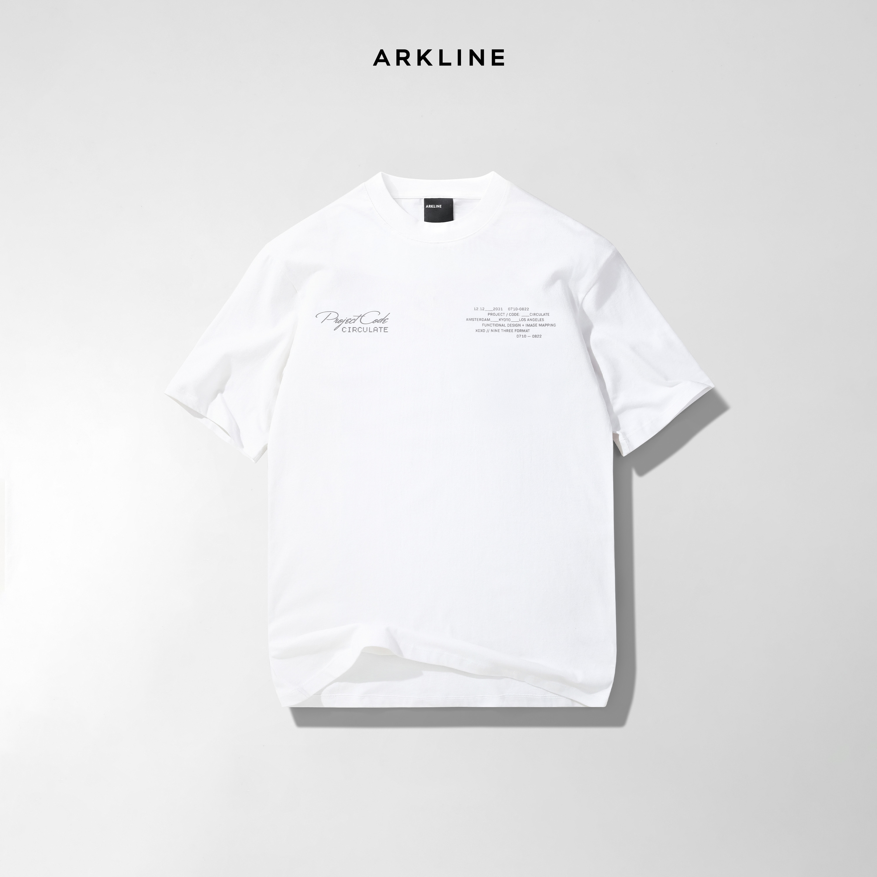 Arkline Circulate T-shirt White