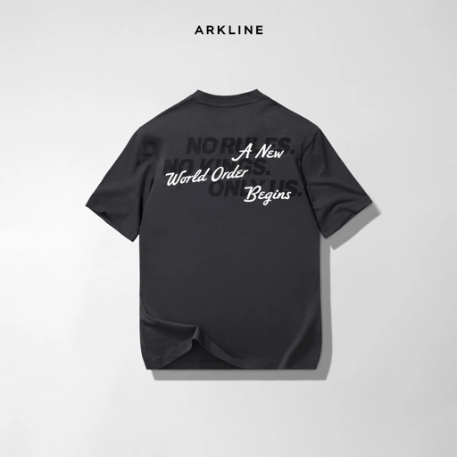 Image of Arkline New World T-shirt Shadow Grey