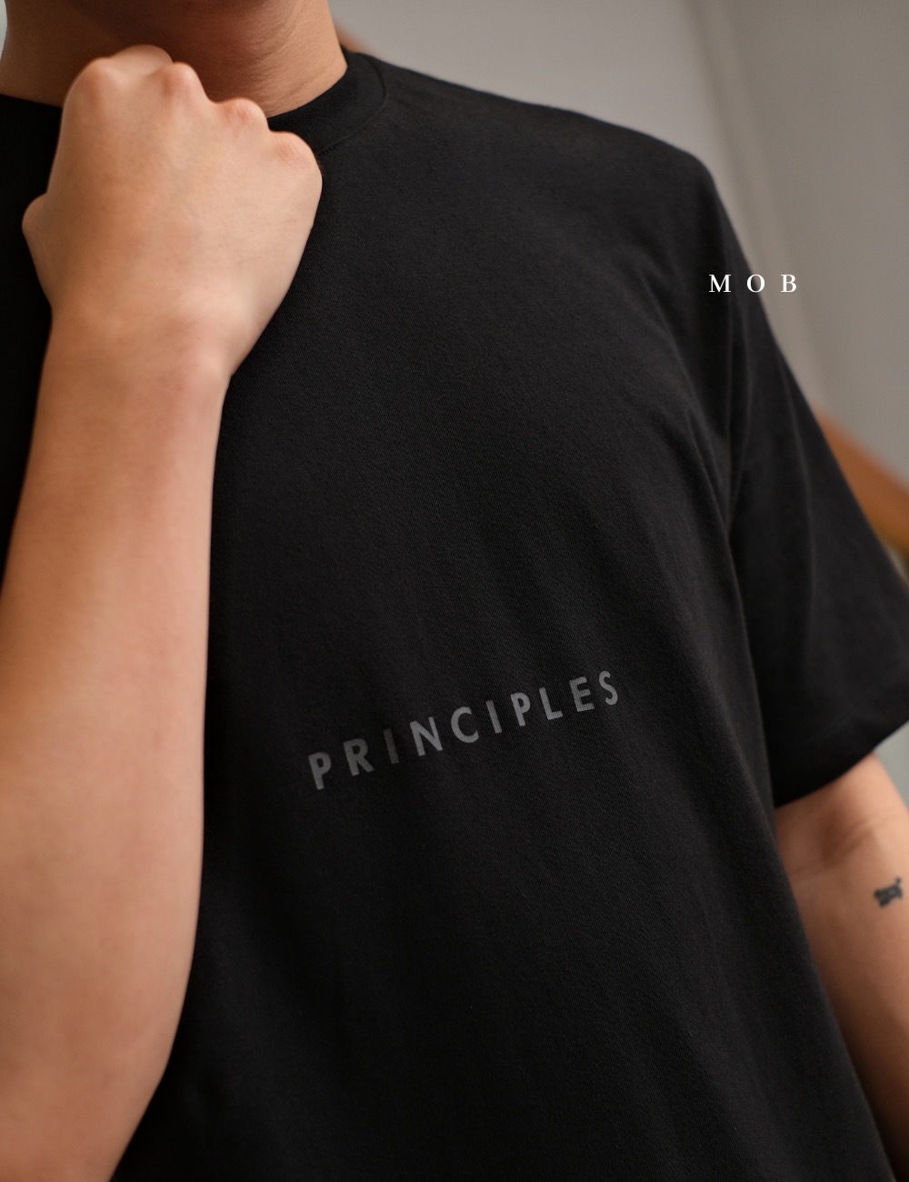 Arkline Principles Tshirt Black