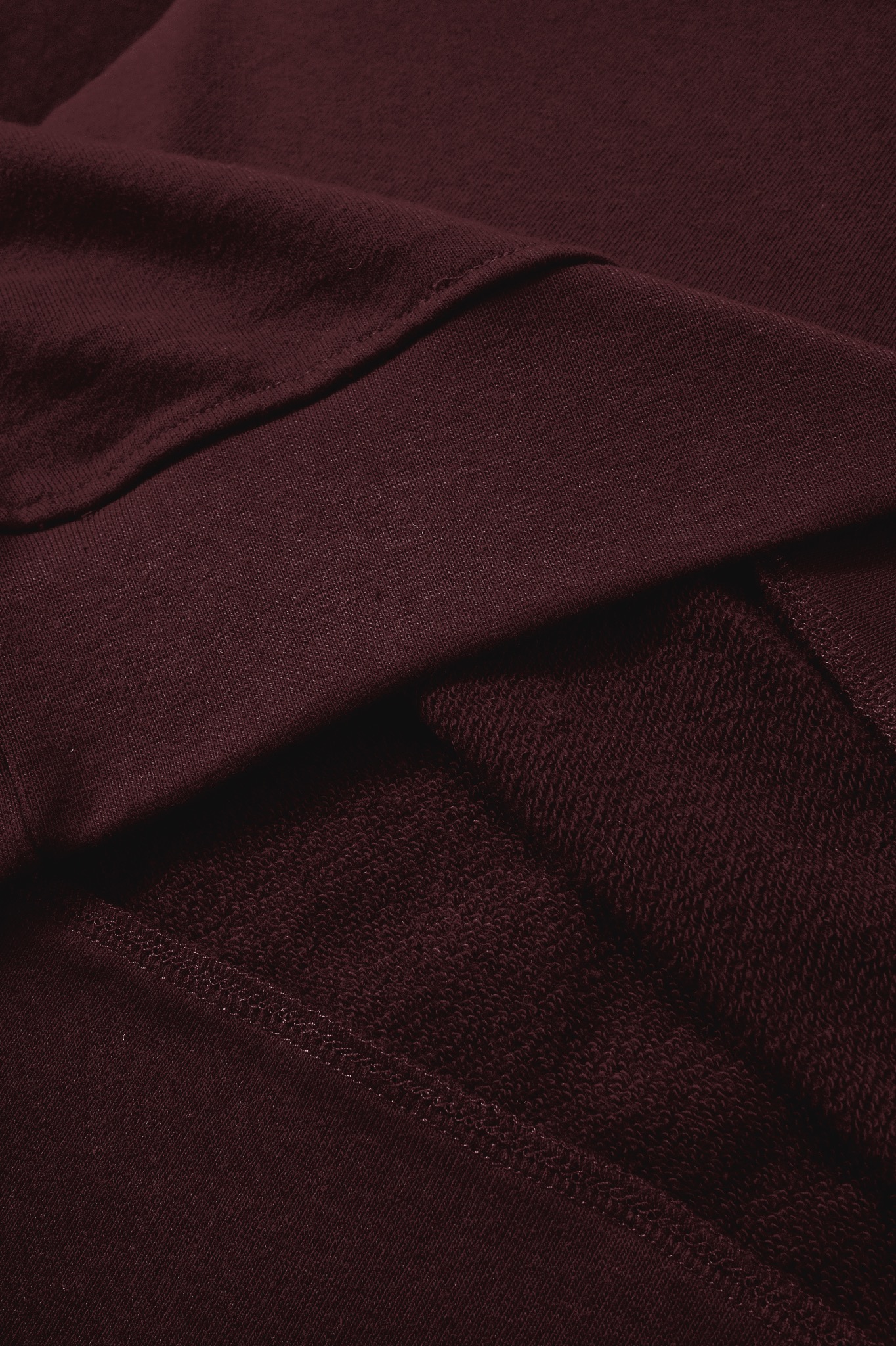 Arkline Base Solid Sweatshirt Maroon
