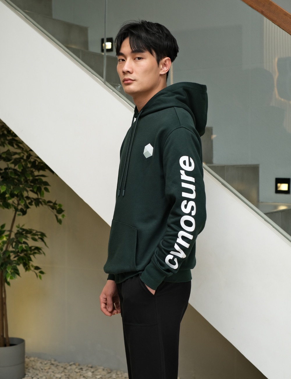 Arkline Cynosure Pullover Hoodie British Green