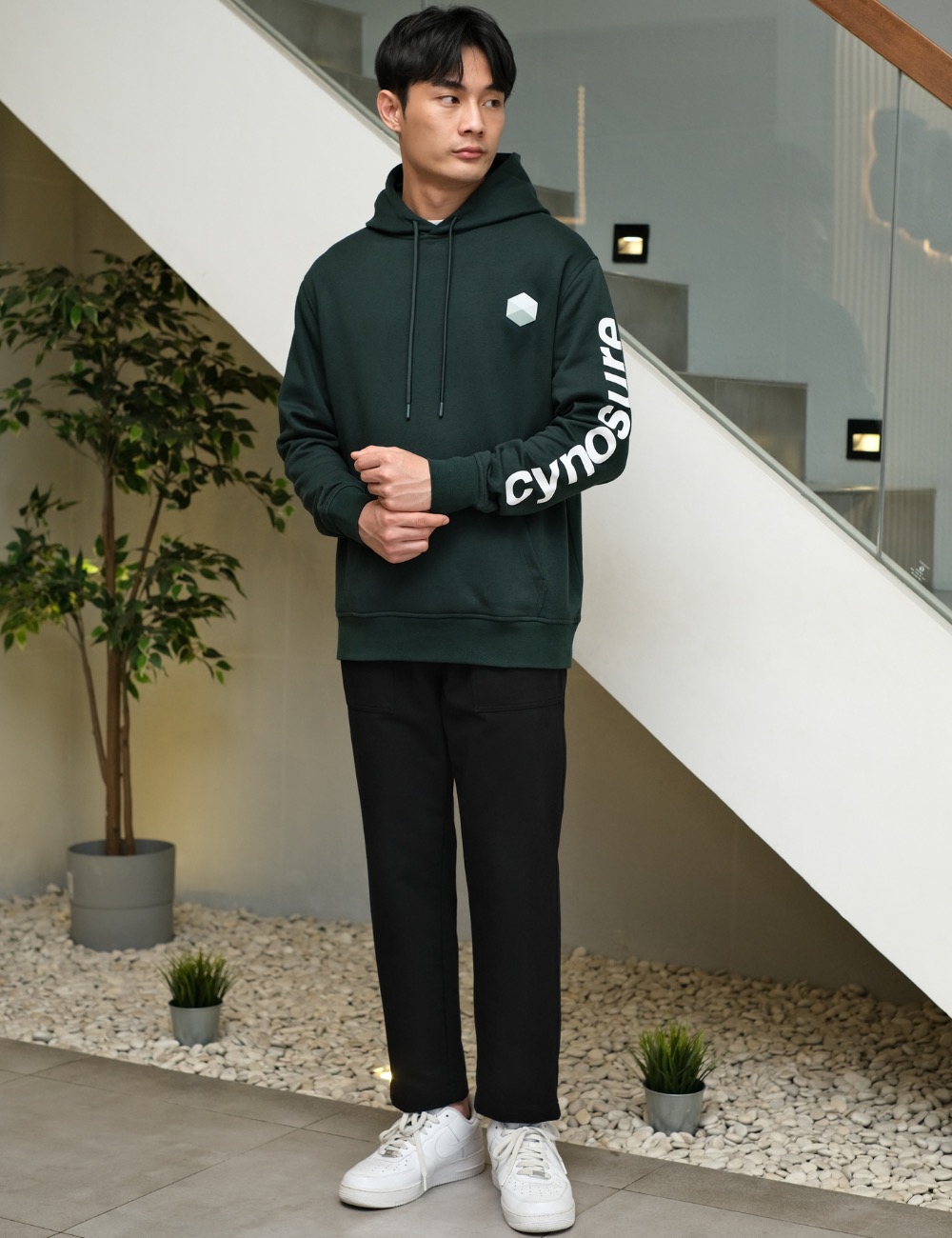 Arkline Cynosure Pullover Hoodie British Green