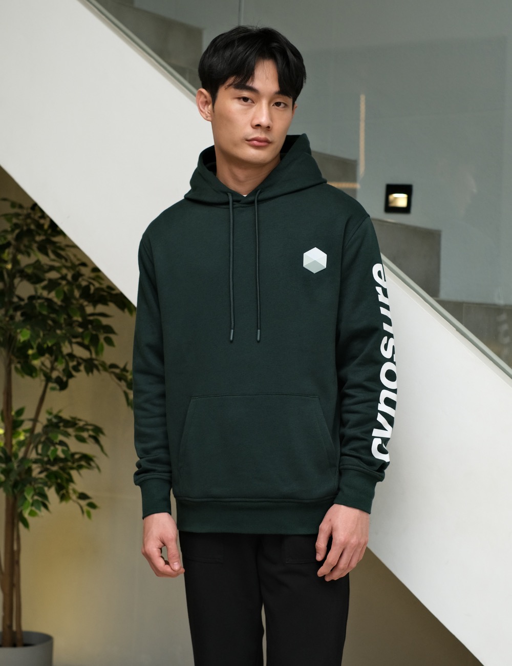 Arkline Cynosure Pullover Hoodie British Green
