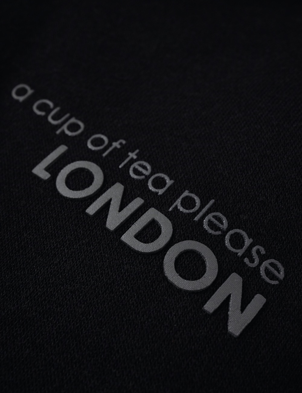 Arkline London Pullover Hoodie Obsidian Black