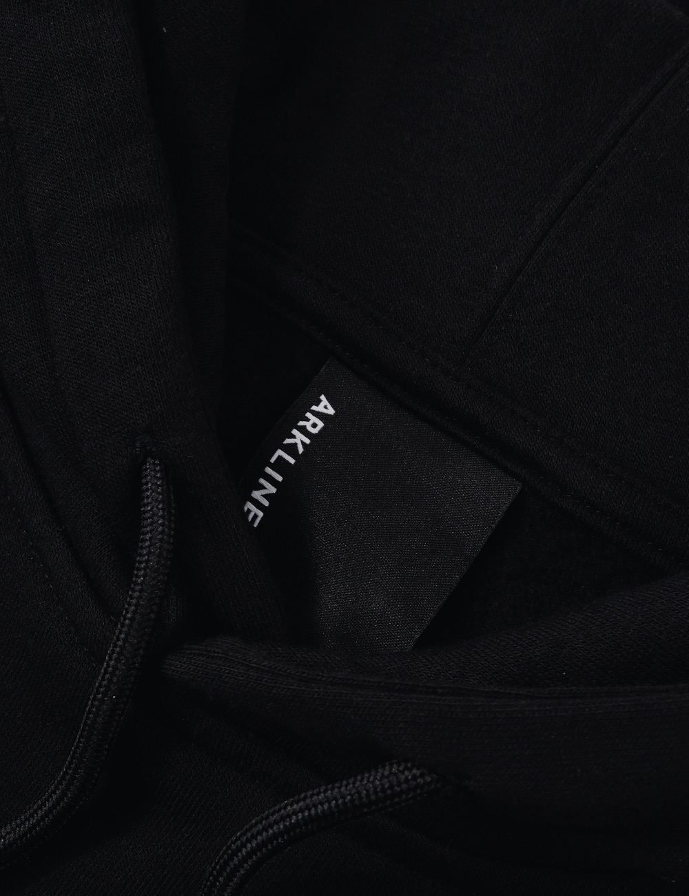 Arkline London Pullover Hoodie Obsidian Black