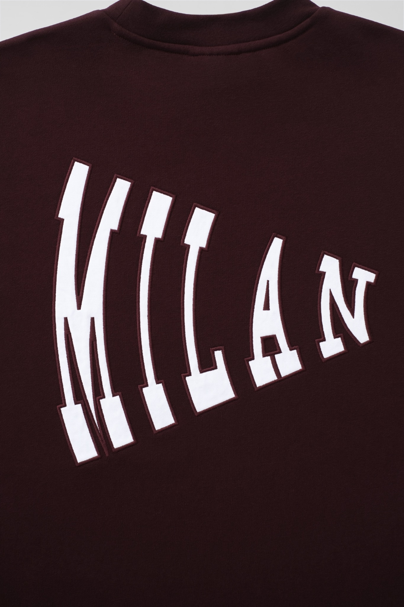 Arkline Collage Milan Sweatshirt Maroon