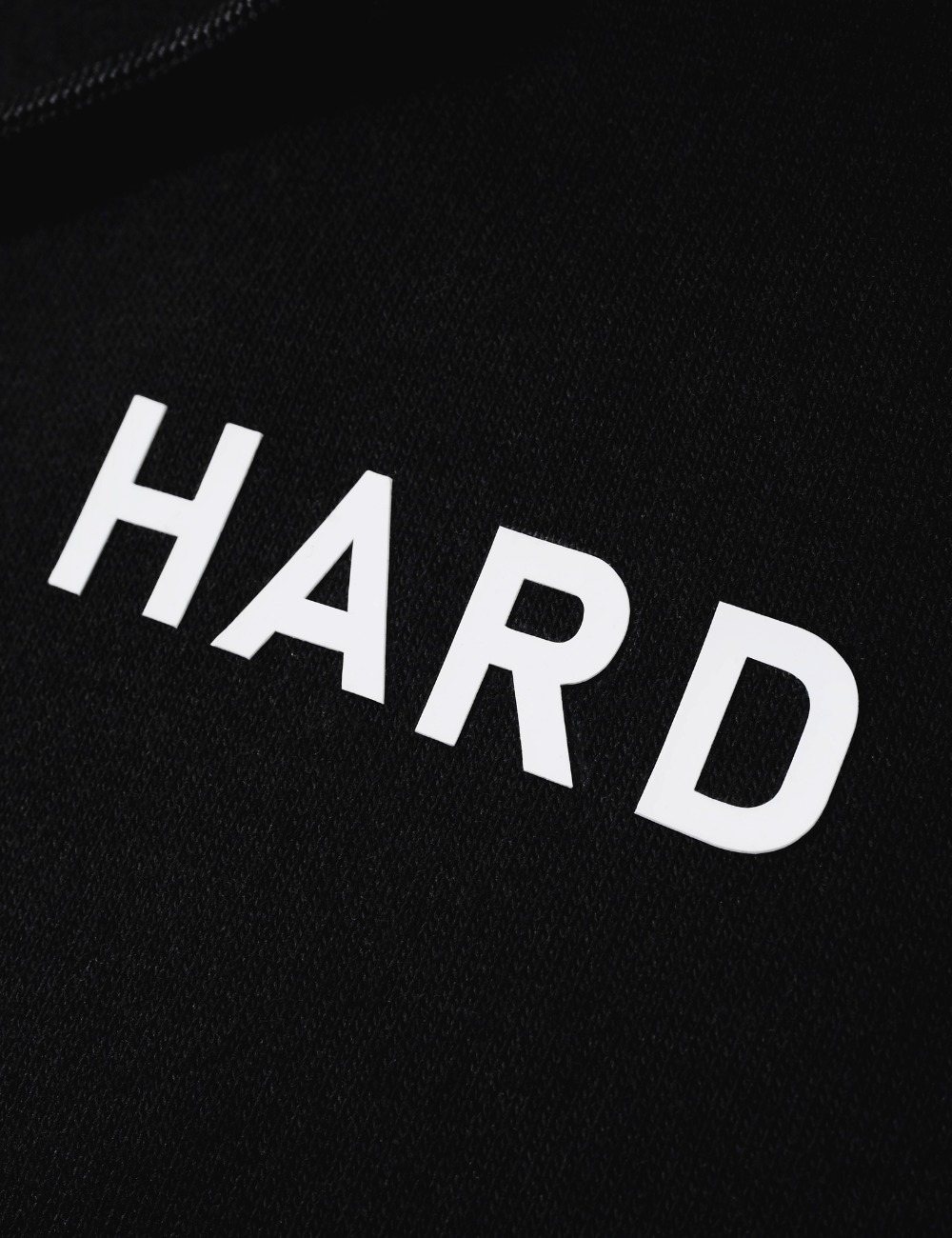Arkline Hard Pullover Hoodie Obsidian Black