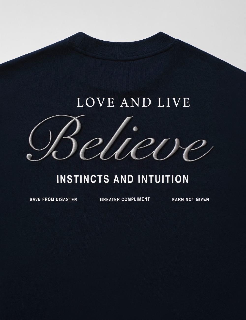 Arkline Believe Sweatshirt Midnight Navy