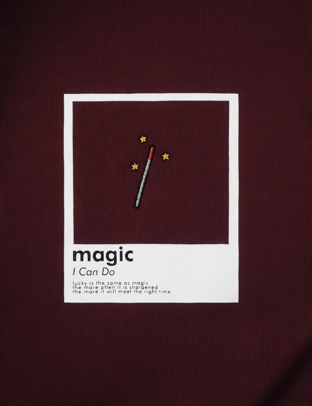 Arkline Magic Pullover Hoodie Maroon