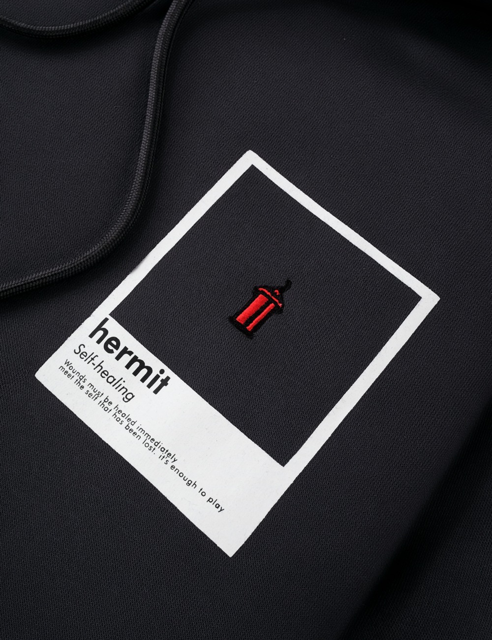 Arkline Hermit Pullover Hoodie Shadow Grey