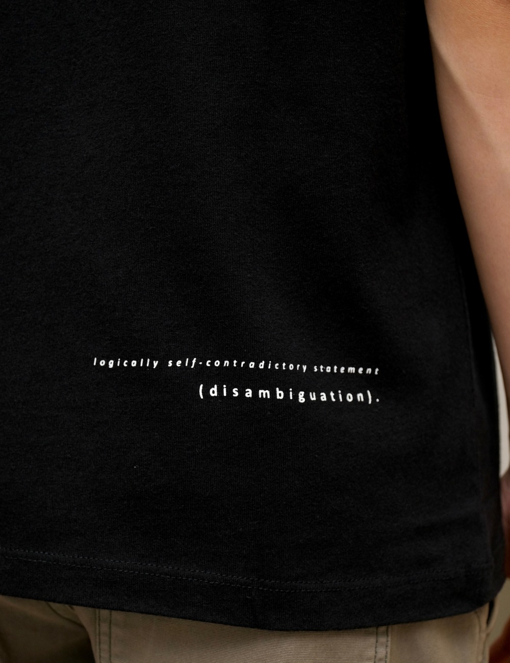 Arkline Paradox Tshirt Obsidian Black