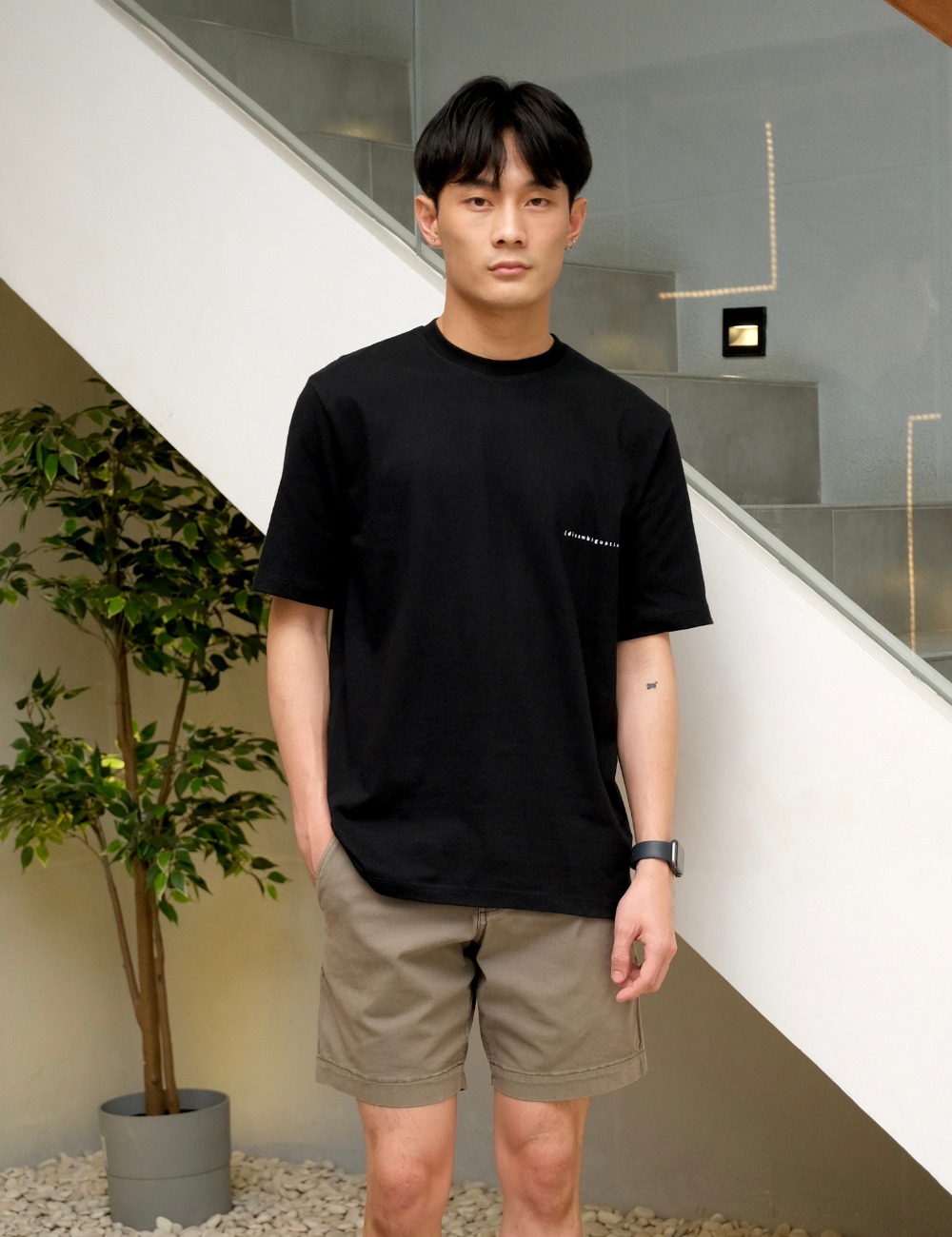 Arkline Paradox Tshirt Obsidian Black