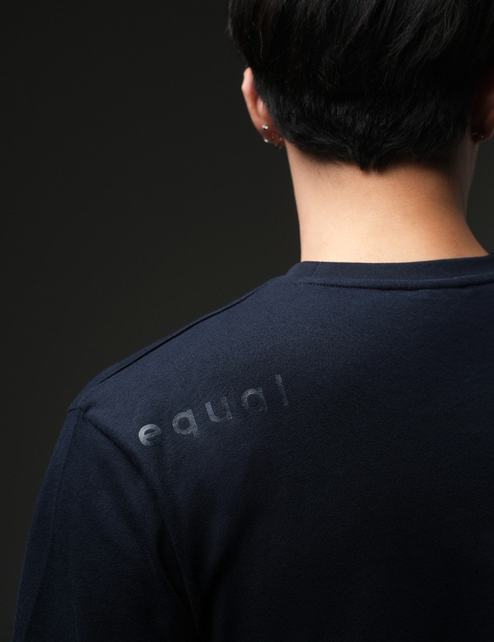 Arkline AI Family Equal Midnight Navy T-Shirt