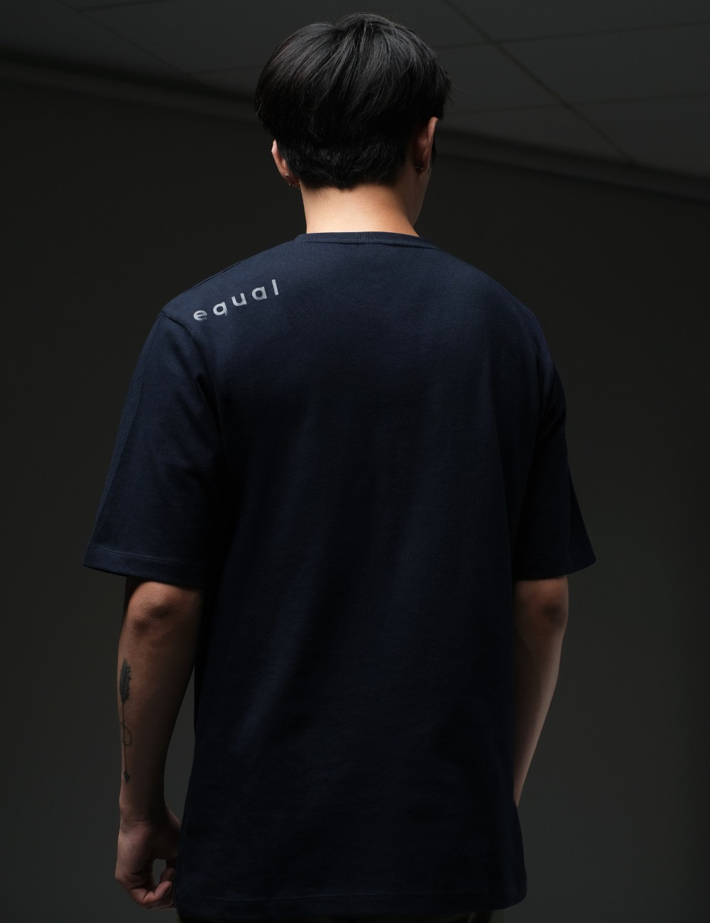 Arkline AI Family Equal Midnight Navy T-Shirt