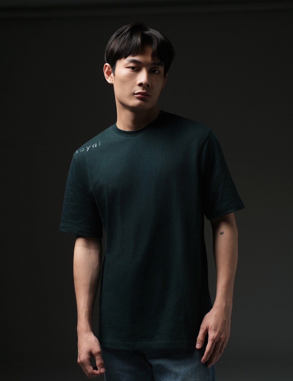 Arkline AI Family Loyal British Green T-Shirt 