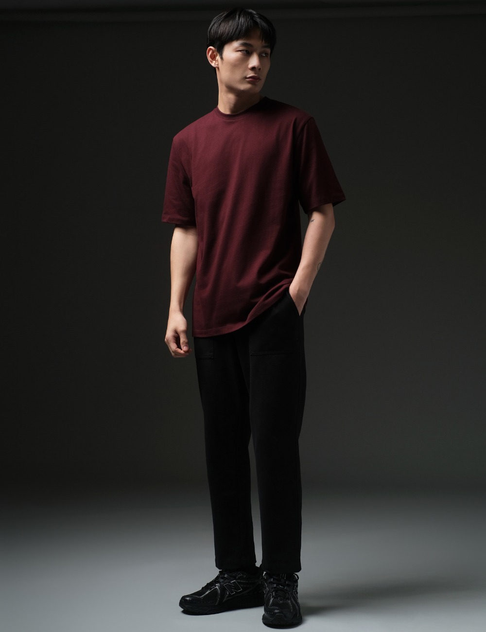 Arkline AI Family Moral Maroon T-Shirt 