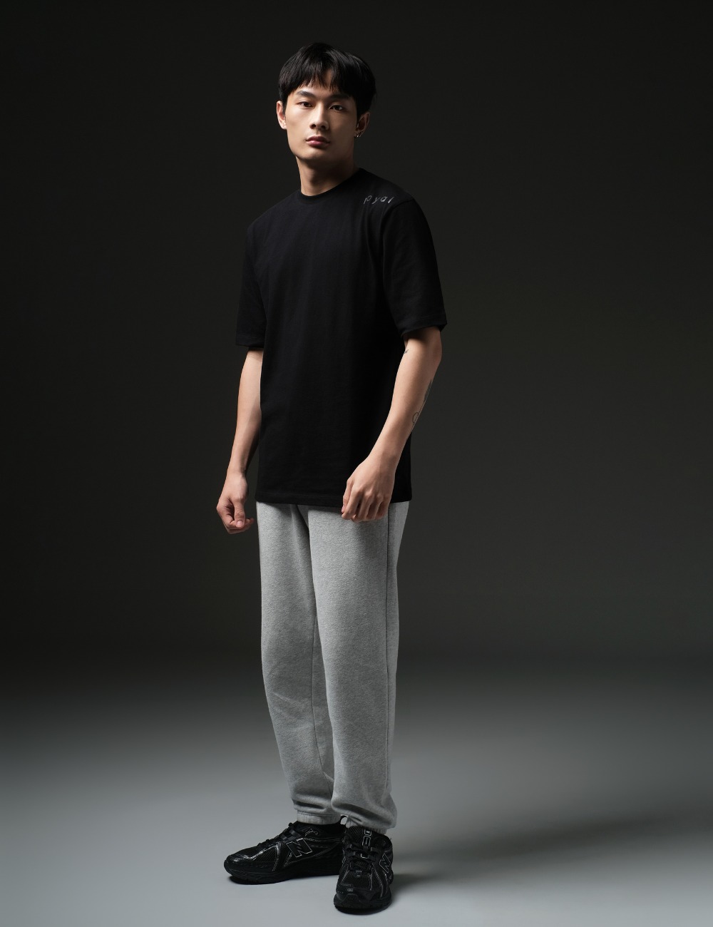 Arkline AI Family Royal Obsidian Black T-Shirt 