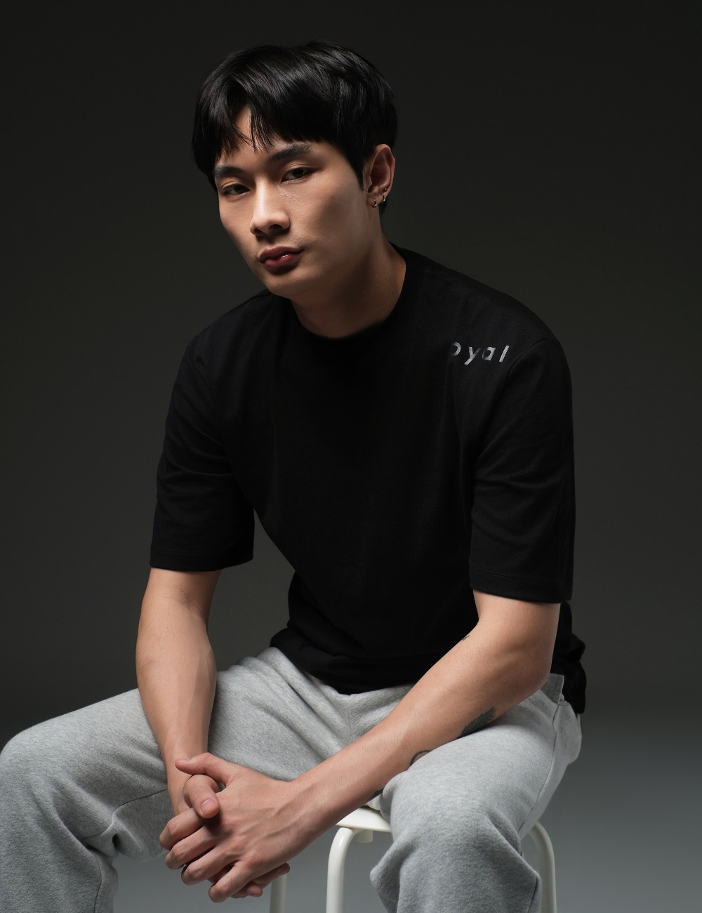 Arkline AI Family Royal Obsidian Black T-Shirt 