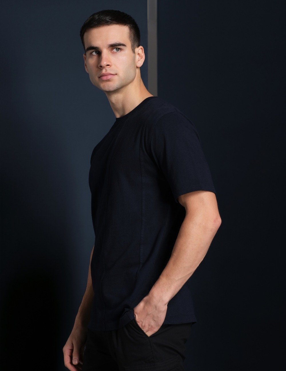 Arkline Tack Deep Navy T-Shirt