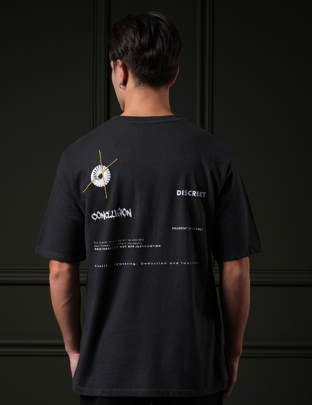 Arkline Conclusion T-shirt Shadow Grey