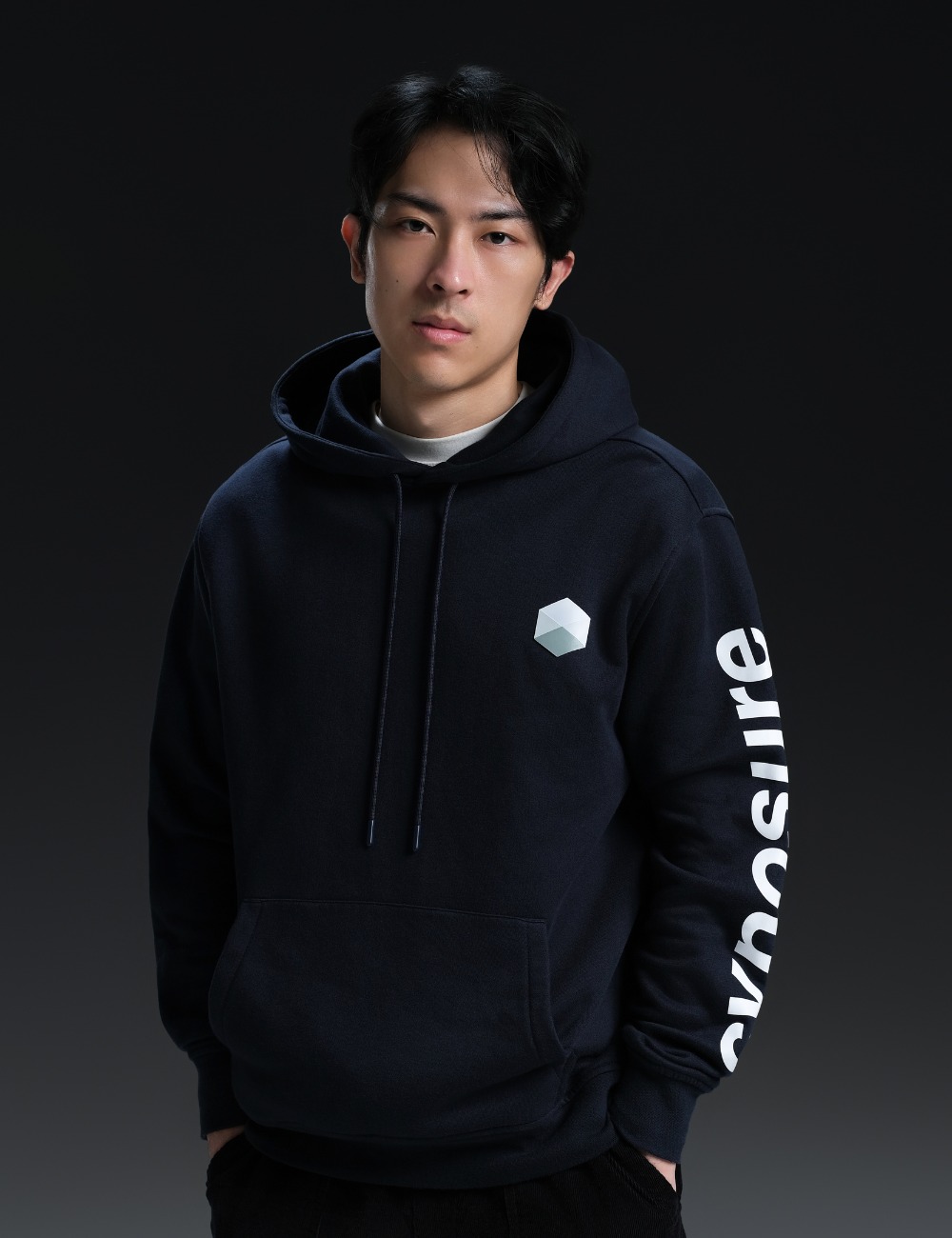 Arkline Cynosure Pullover Hoodie Deep Navy