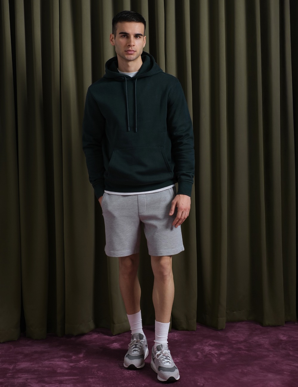 Arkline Different Pullover Hoodie British Green