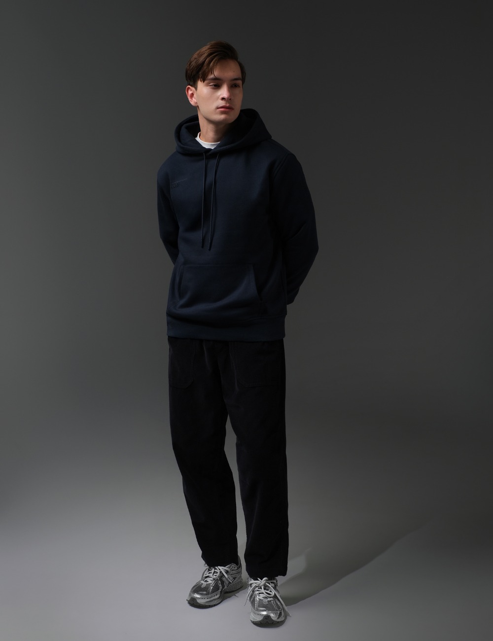 Arkline Paris Pullover Hoodie Midnight Navy