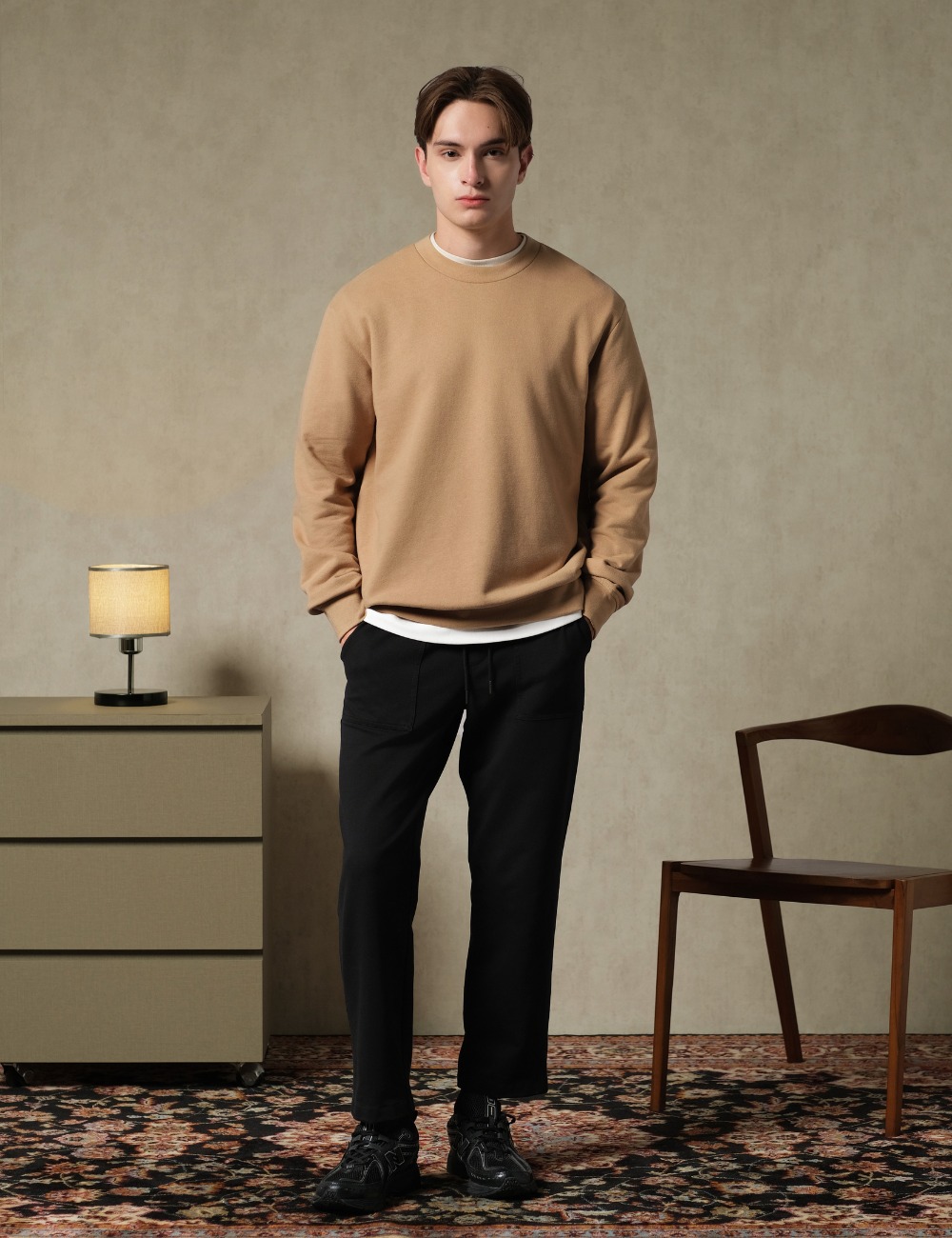 Positive Sweatshirt Beige
