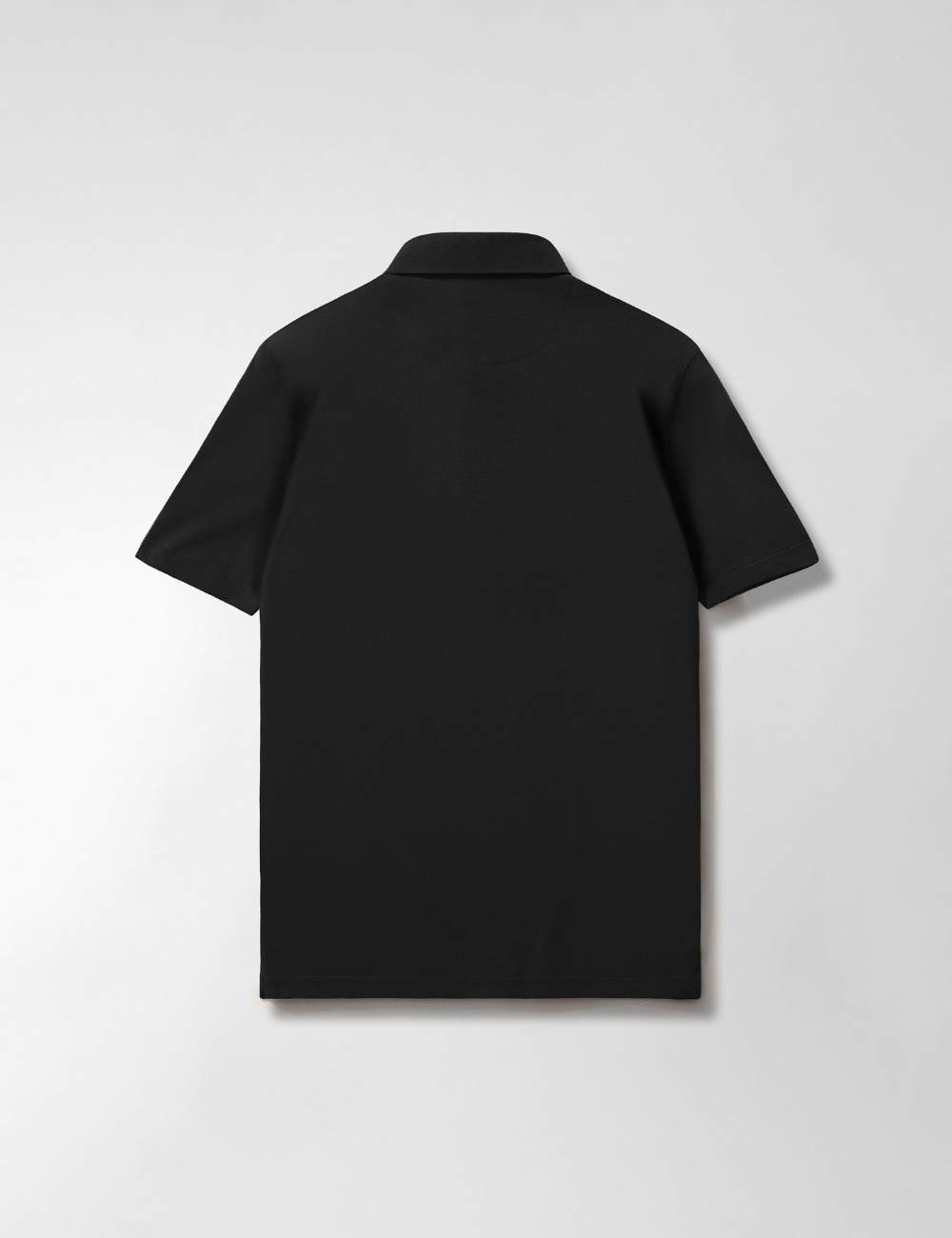 Arkline Hybrid Button Down Collar Polo Shirt Grey Black