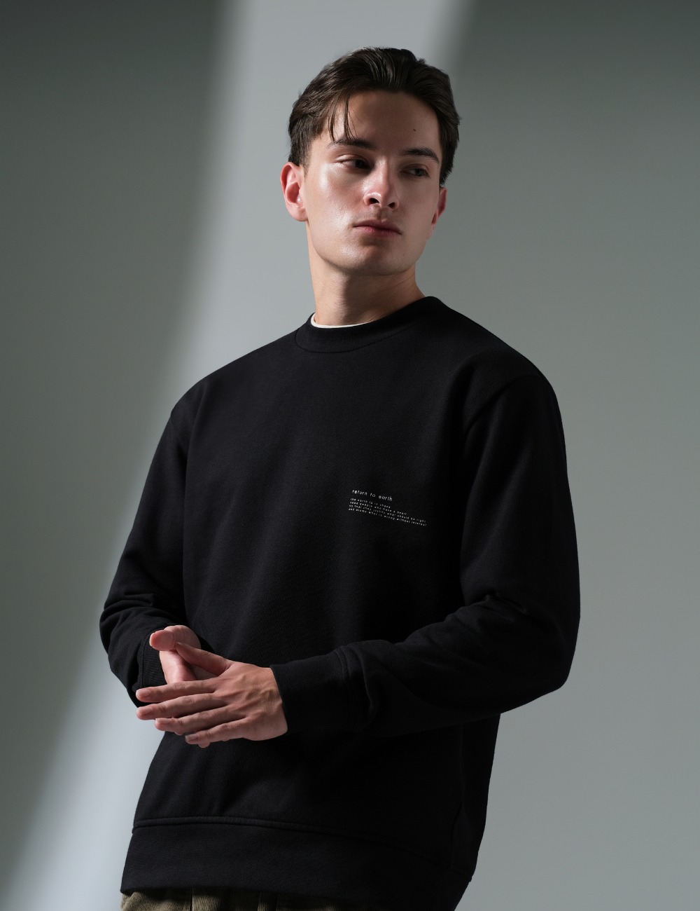 Arkline Return to Earth Black Sweatshirt