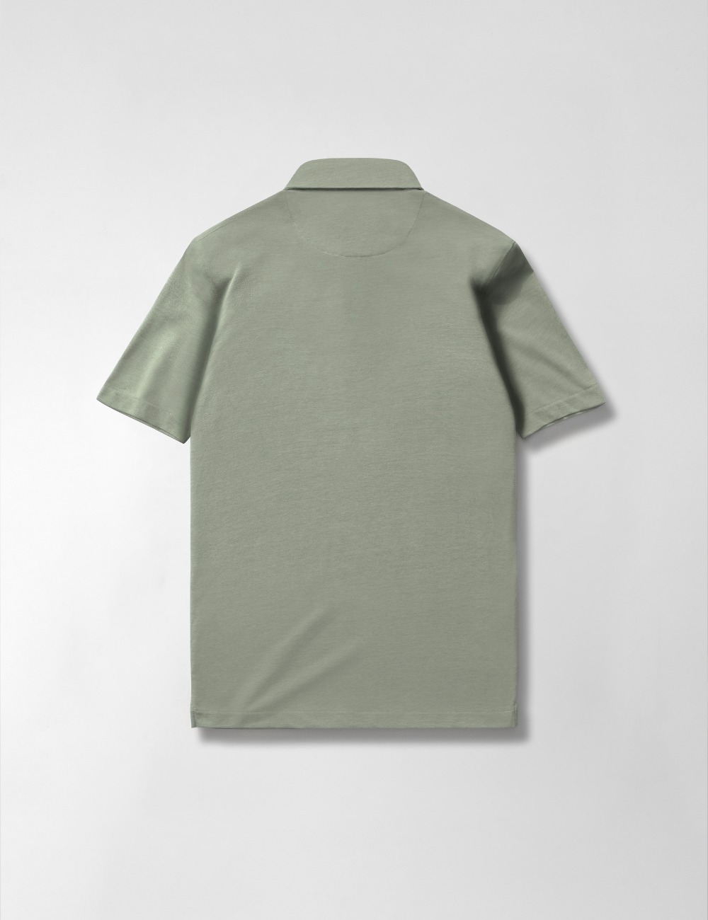 Arkline Hybrid Button Down Collar Polo Shirt Palm Green