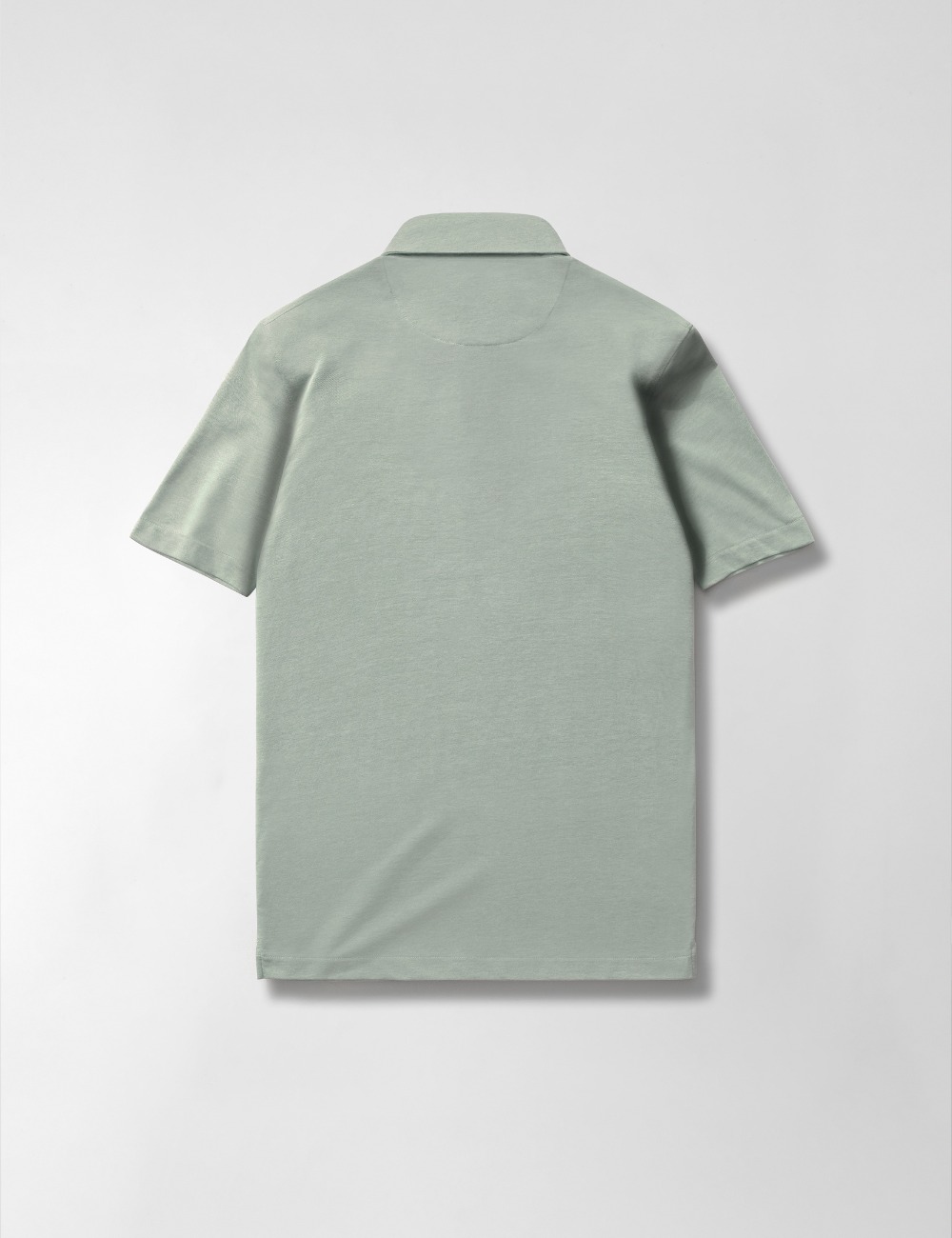 Arkline Hybrid Button Down Collar Polo Shirt Jade Green